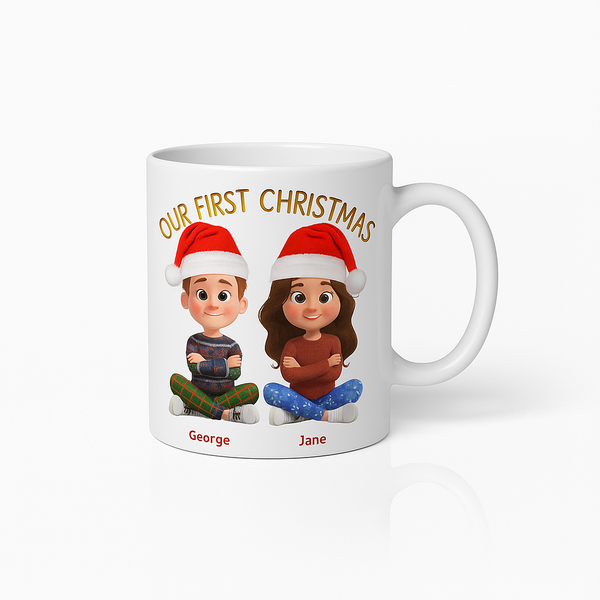 Mok met persoonlijk design van jou en je lievelingspersoon