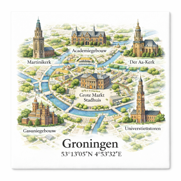 Tegeltje van Groningen