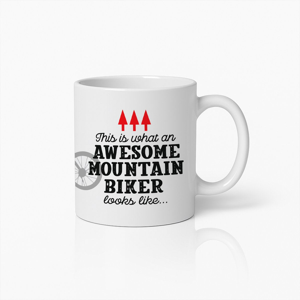 Geweldige Mountainbiker Mok Voor Mountainbike Liefhebbers