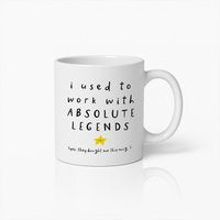 Afscheidsmok – 'Ik Werkte Met Absolute Legends' – Grappig Cadeau van Collega’s bij Vertrek