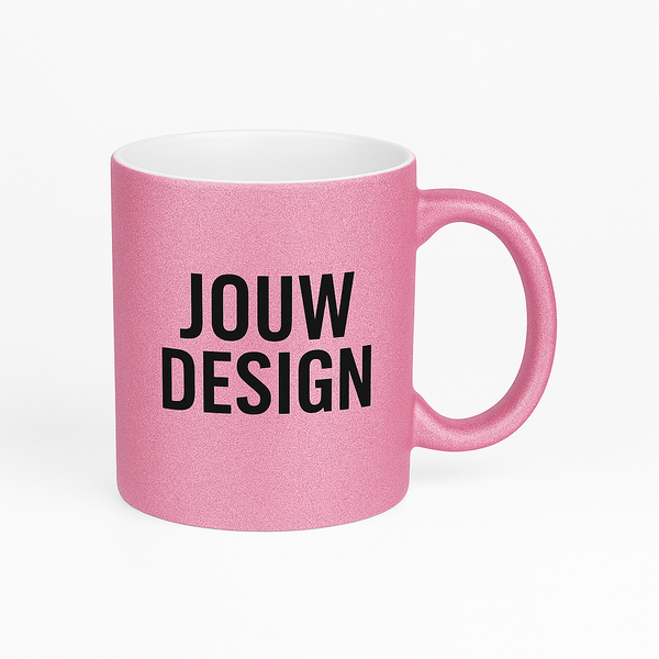 Mok met eigen design/tekst
