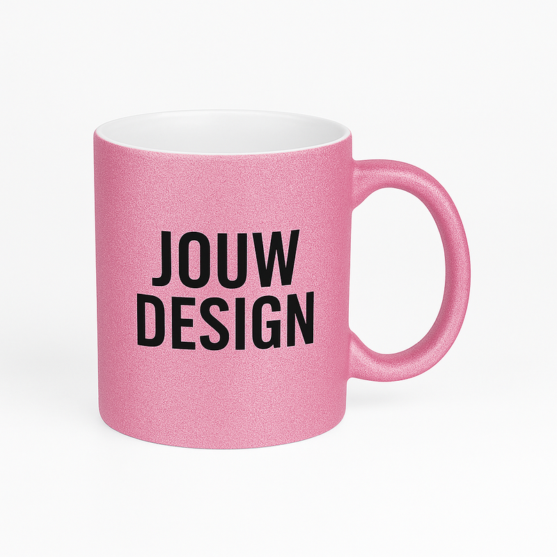 Mok met eigen design/tekst