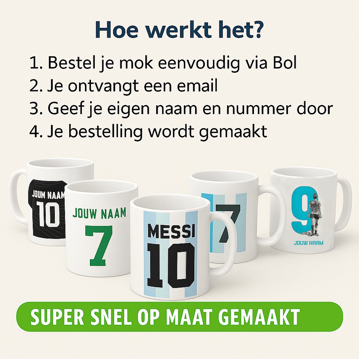 Feyenoord Gepersonaliseerde Voetbal Mok