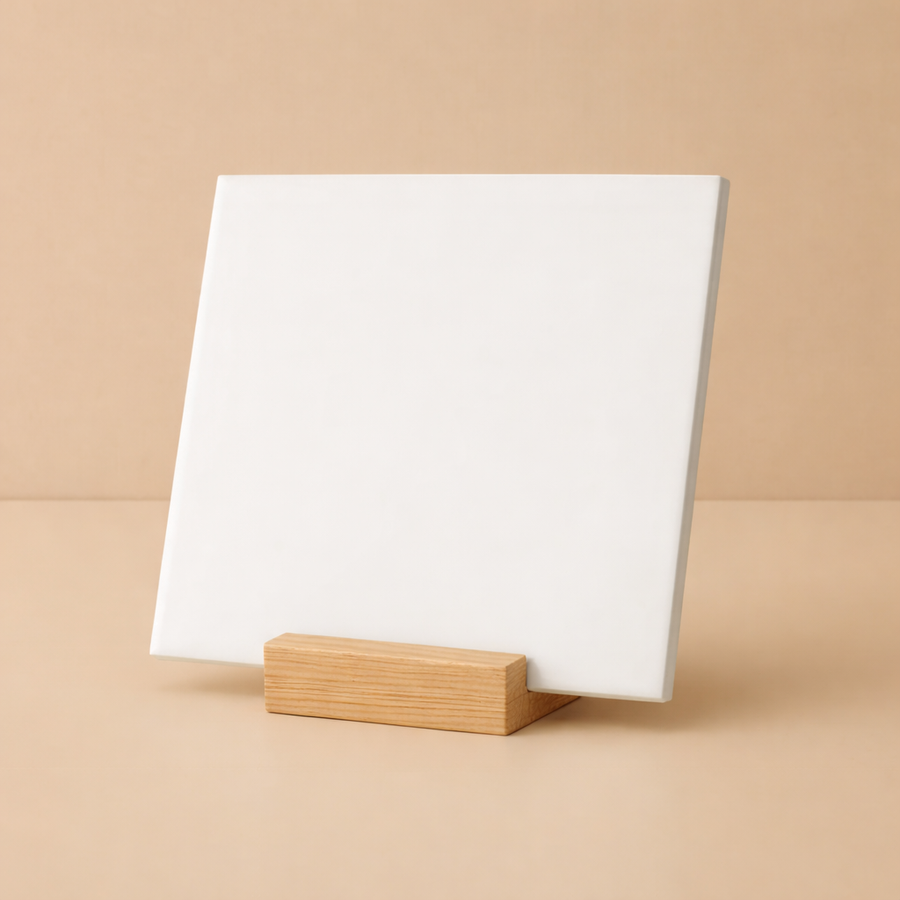 Houten tegelstandaard