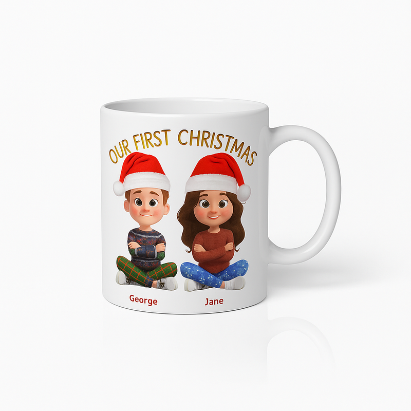 Mok met persoonlijk design van jou en je lievelingspersoon