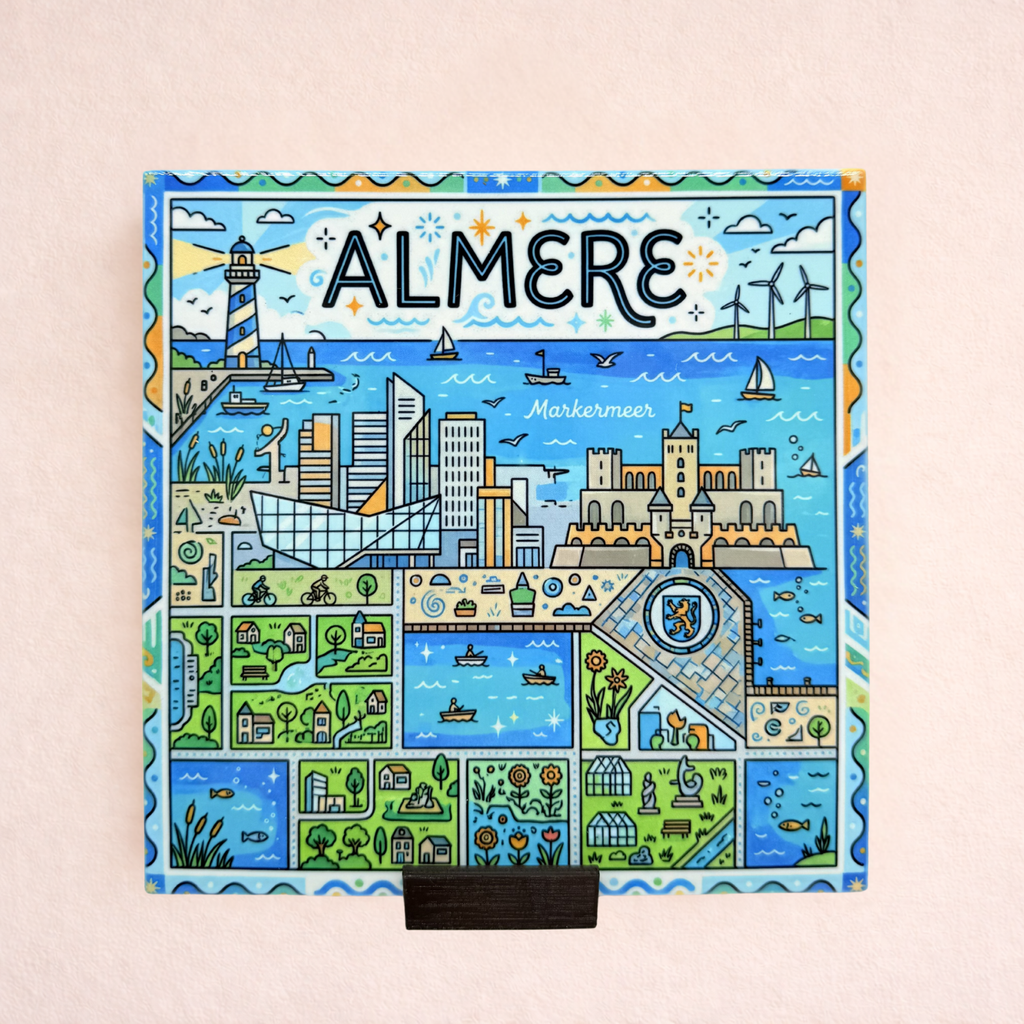Stadstegel Almere Doodle Style