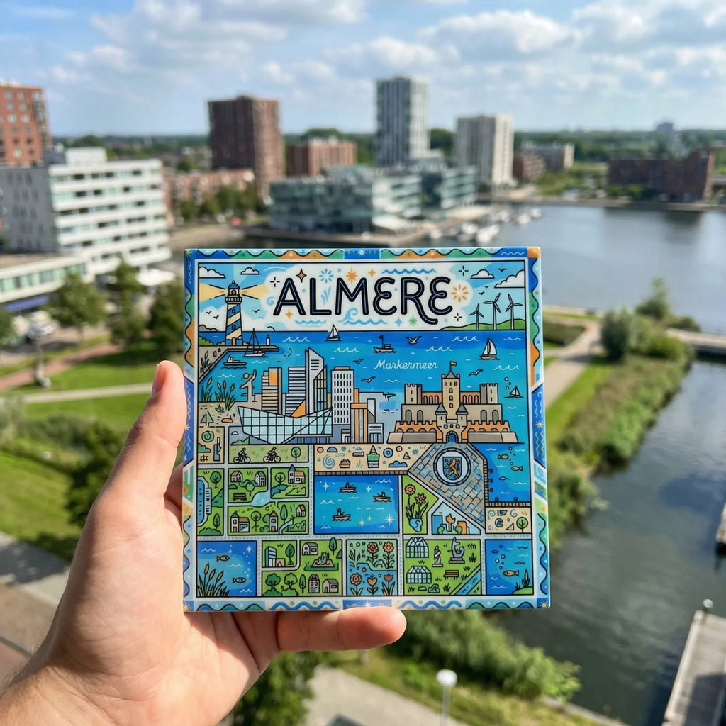 Stadstegel Almere Doodle Style