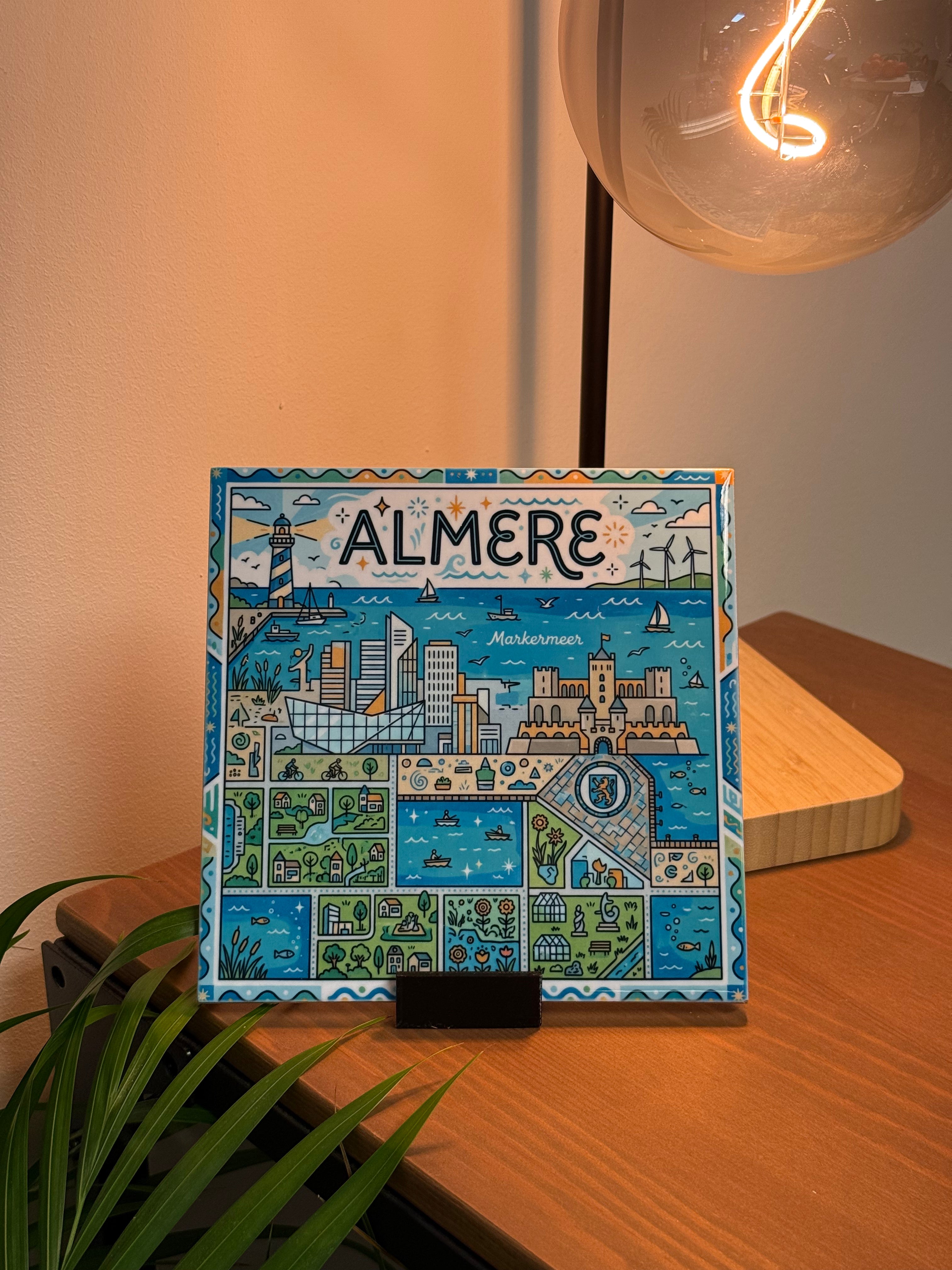 Stadstegel Almere Doodle Style