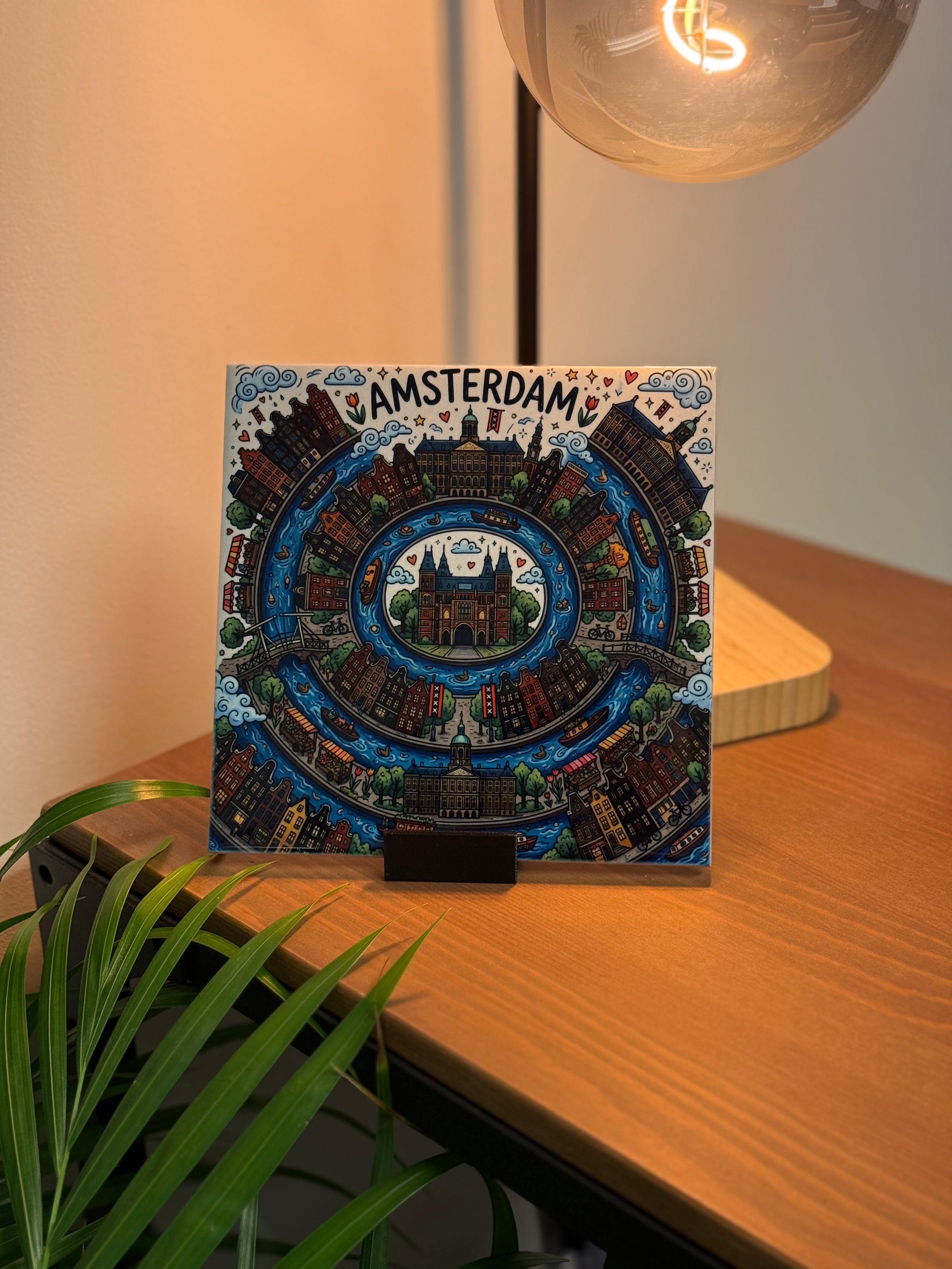 Stadstegel Amsterdam Doodle Style