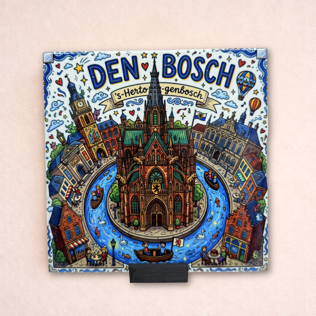 Stadstegel Den bosch Doodle Style