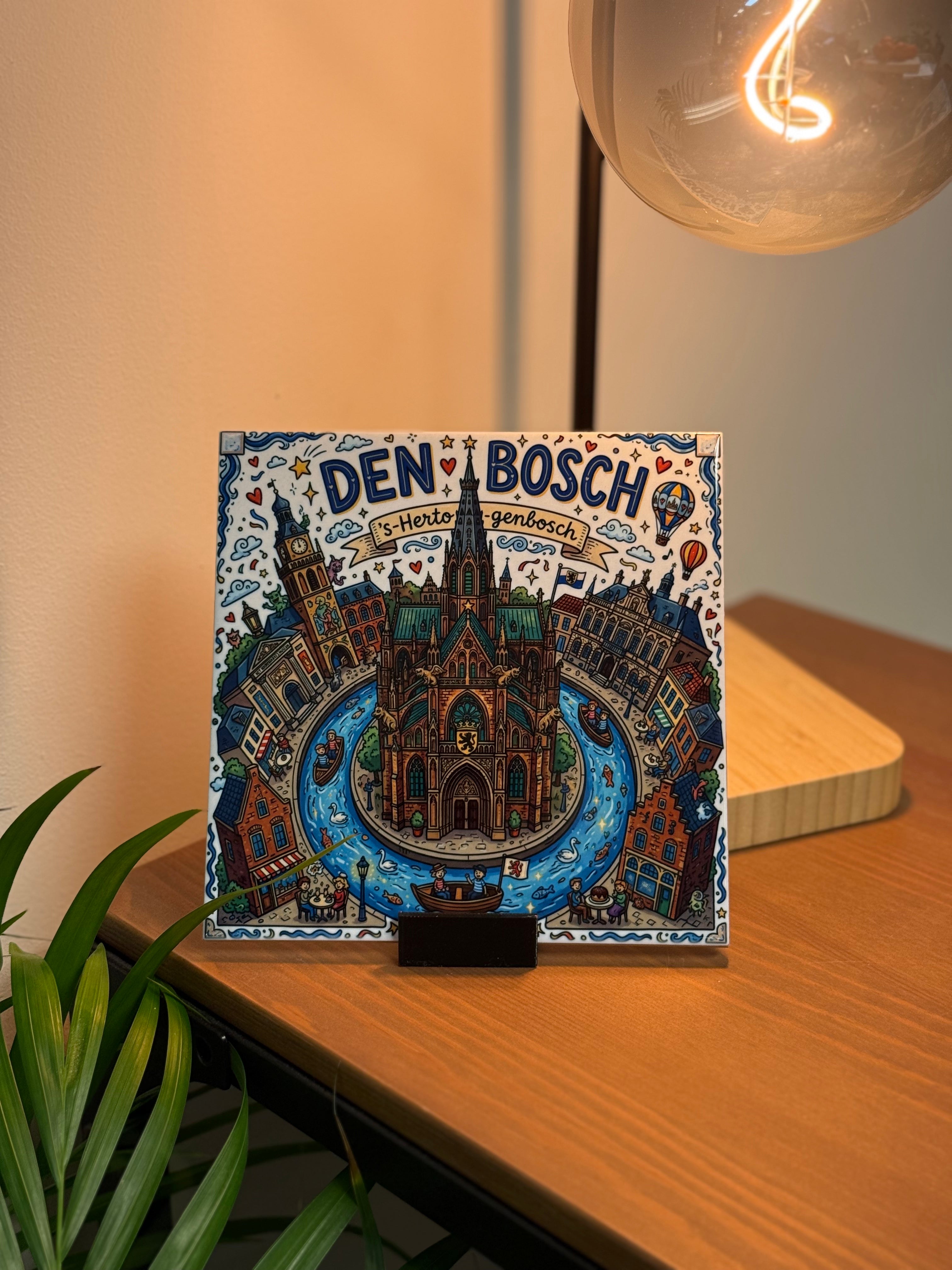 Stadstegel Den bosch Doodle Style