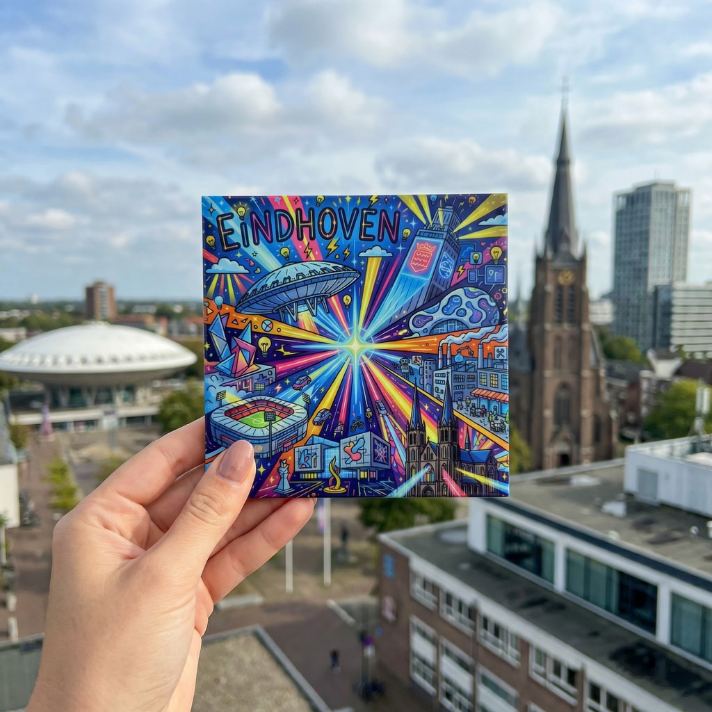 Stadstegel Eindhoven Doodle Style