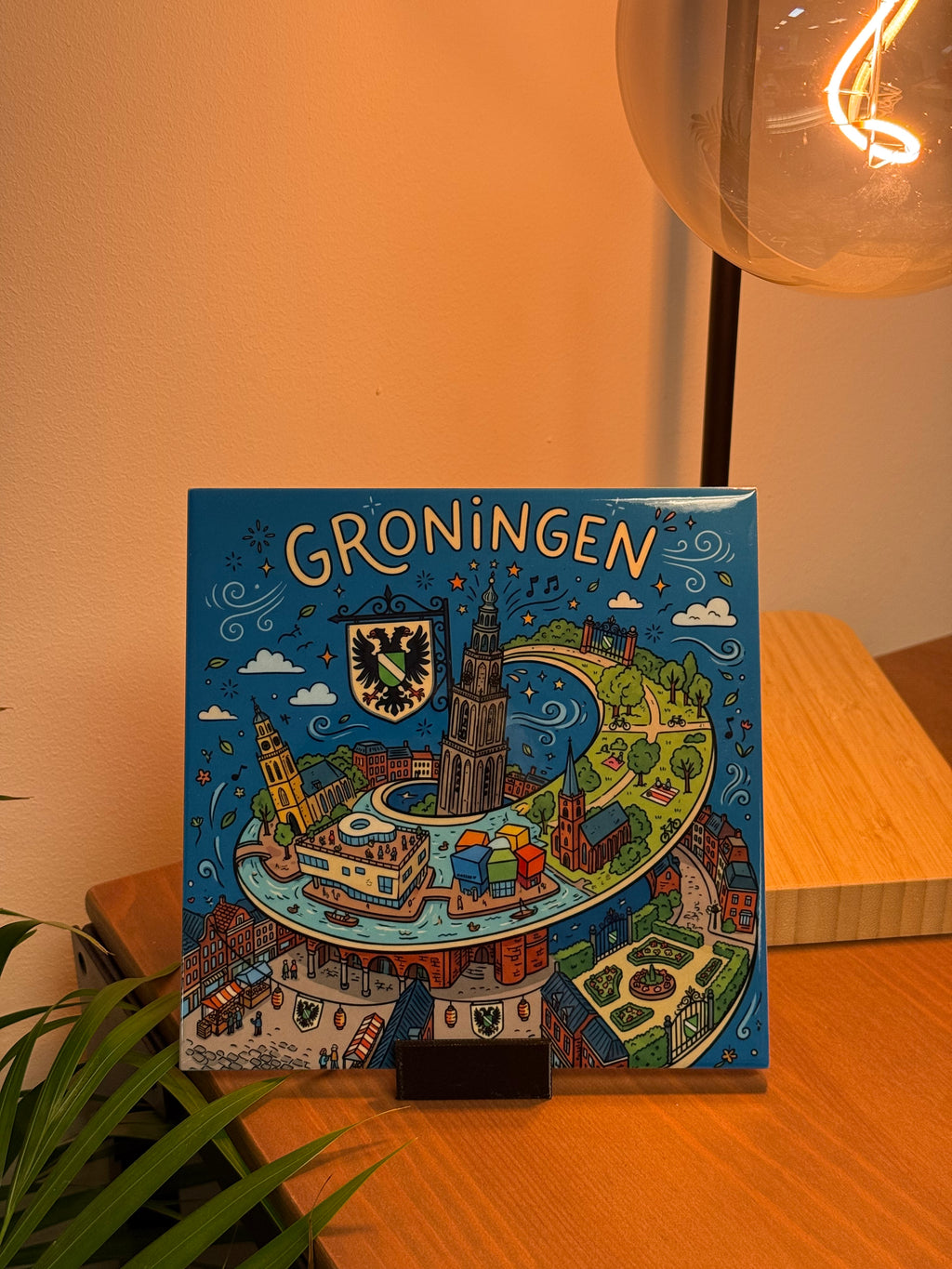 Stadstegel Groningen Doodle Style