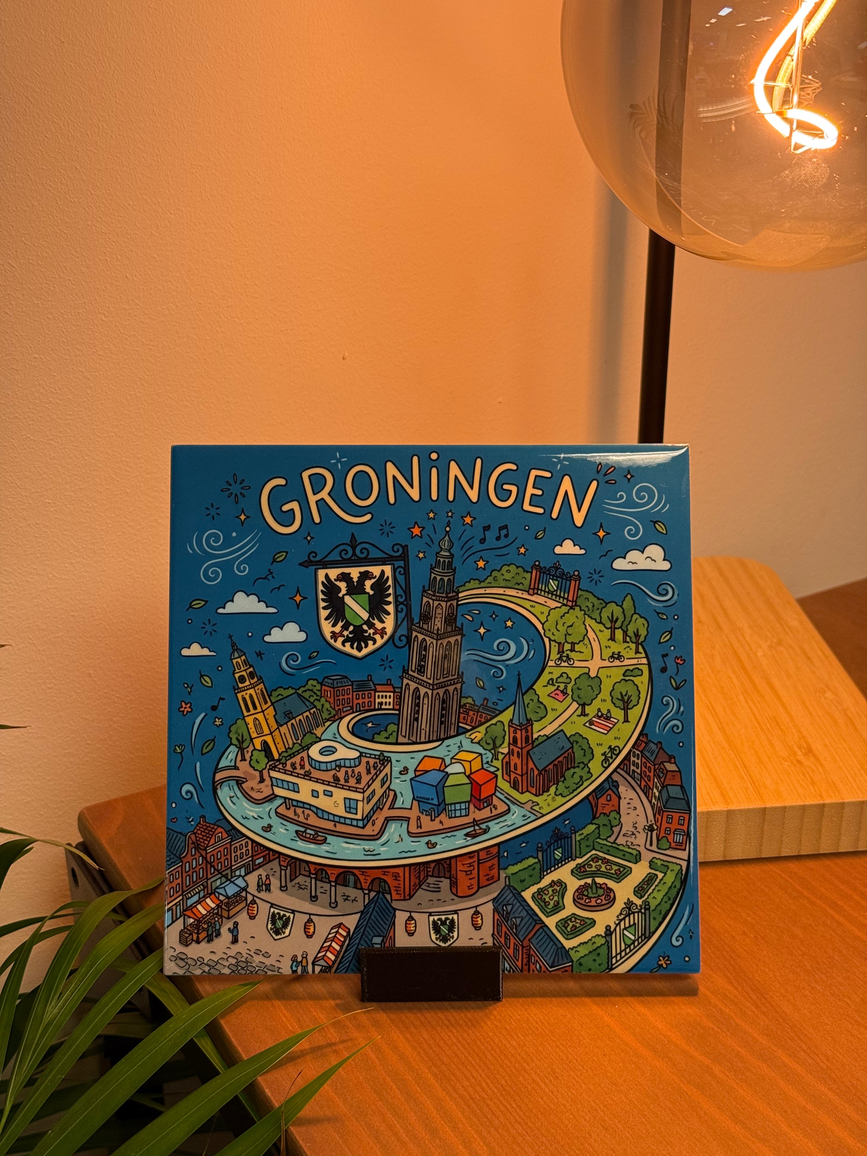 Stadstegel Groningen Doodle Style