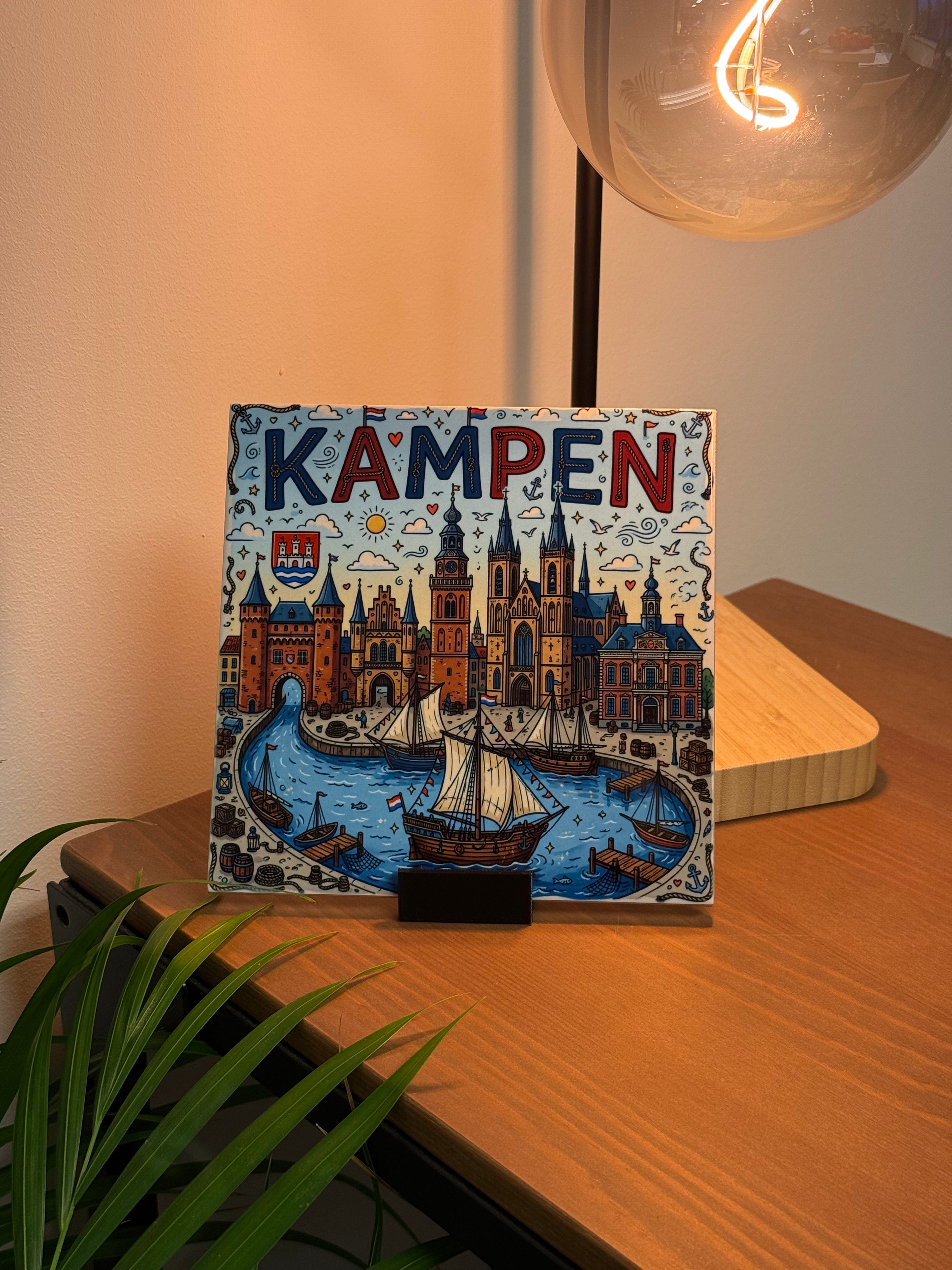 Stadstegel Kampen Doodle Style