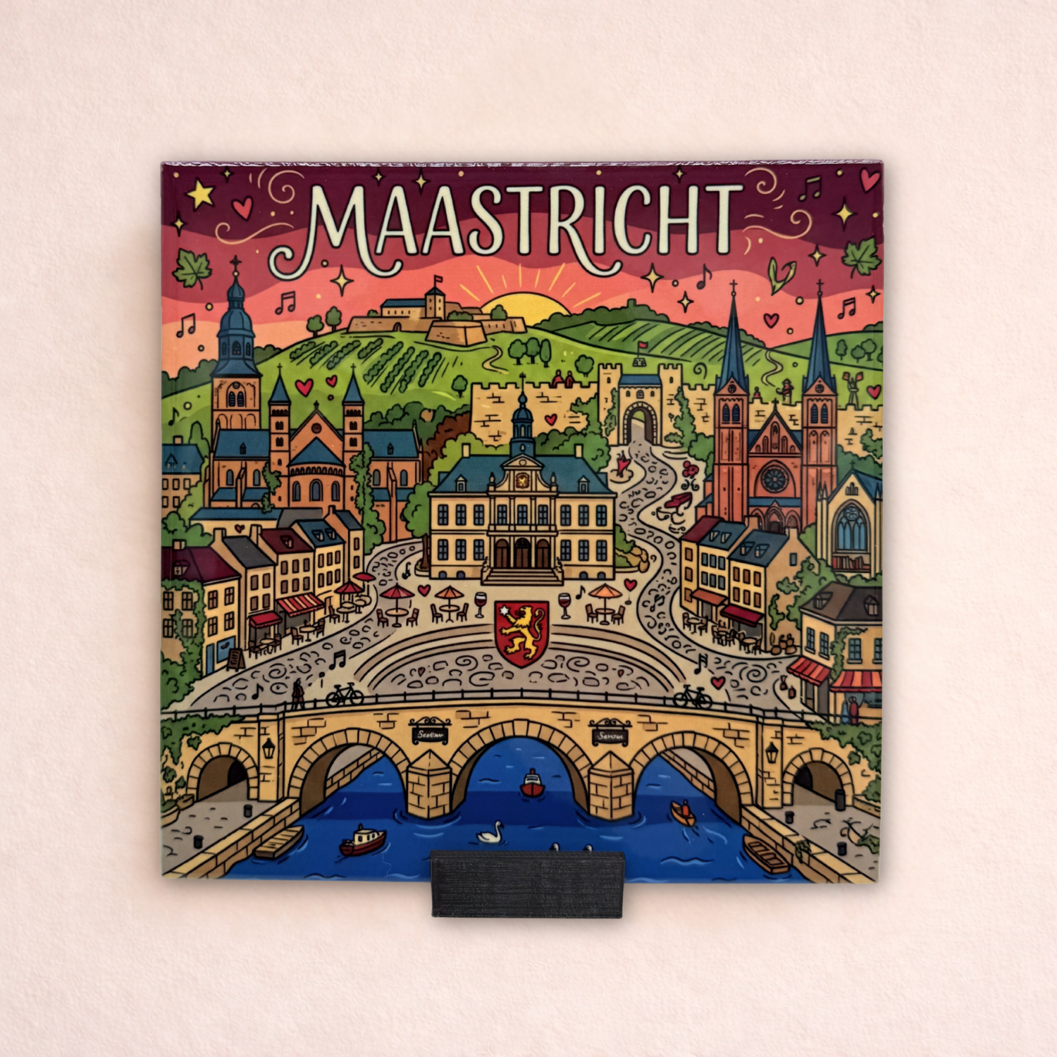 Stadstegel Maastricht Doodle Style