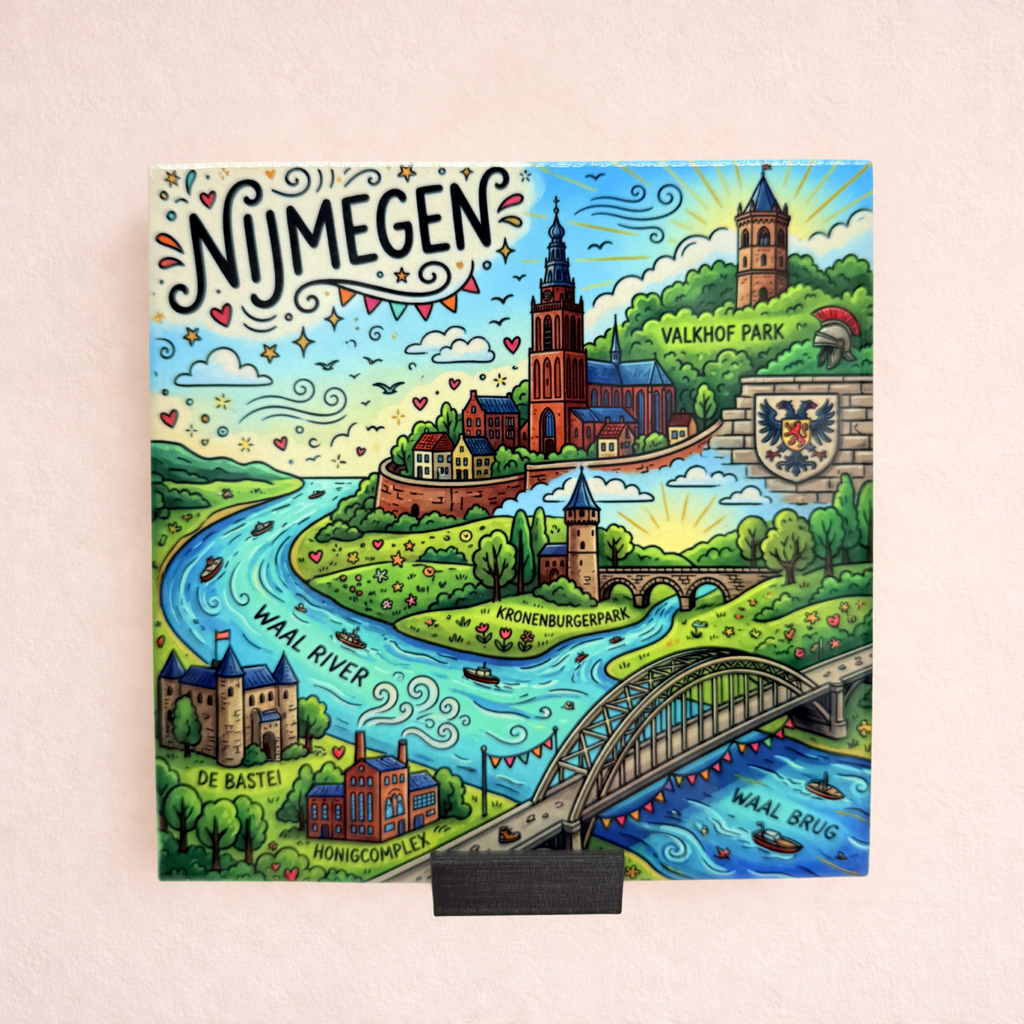Stadstegel Nijmegen Doodle Style
