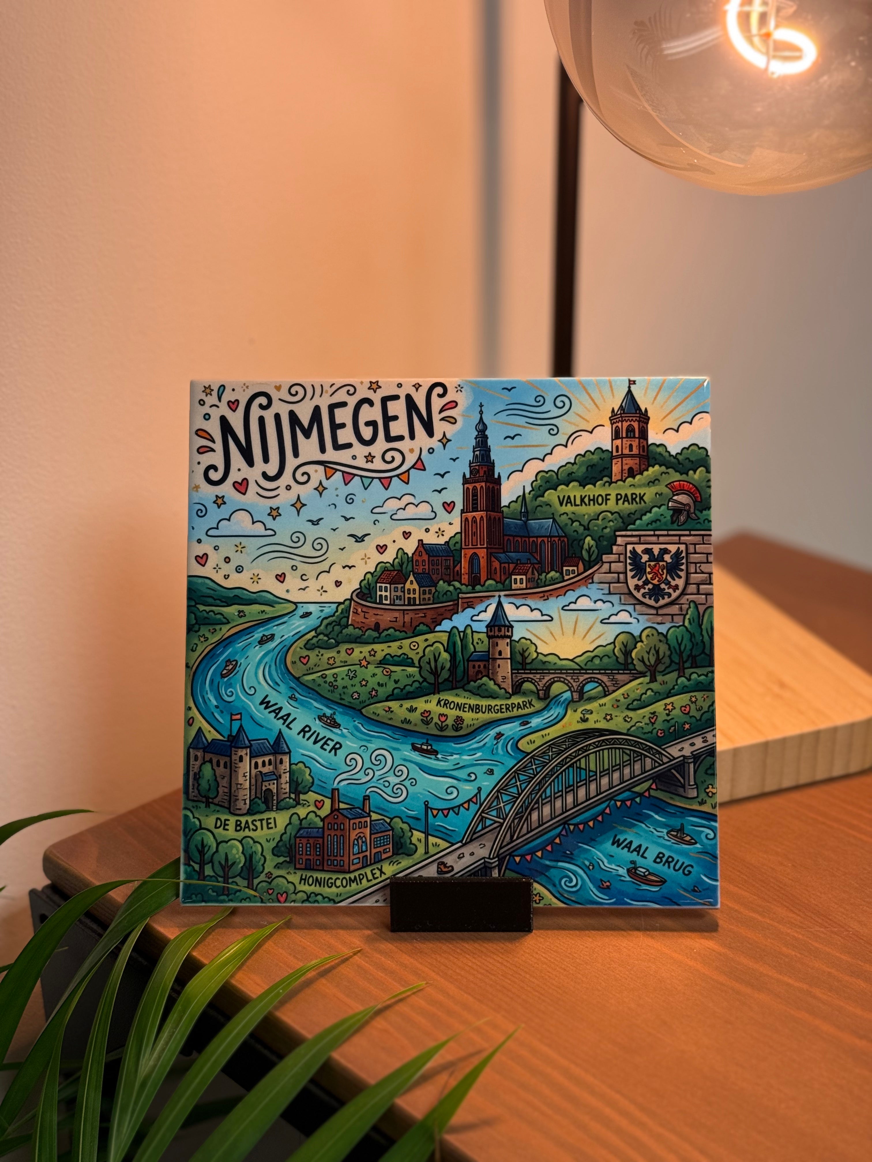 Stadstegel Nijmegen Doodle Style