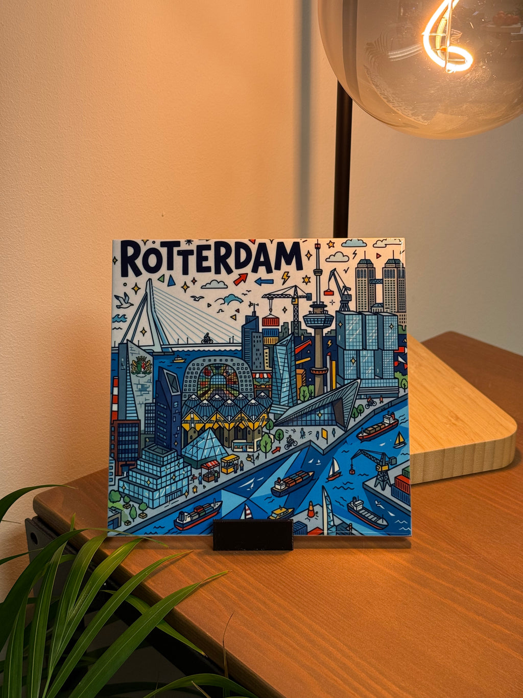 Stadstegel Rotterdam Doodle Style