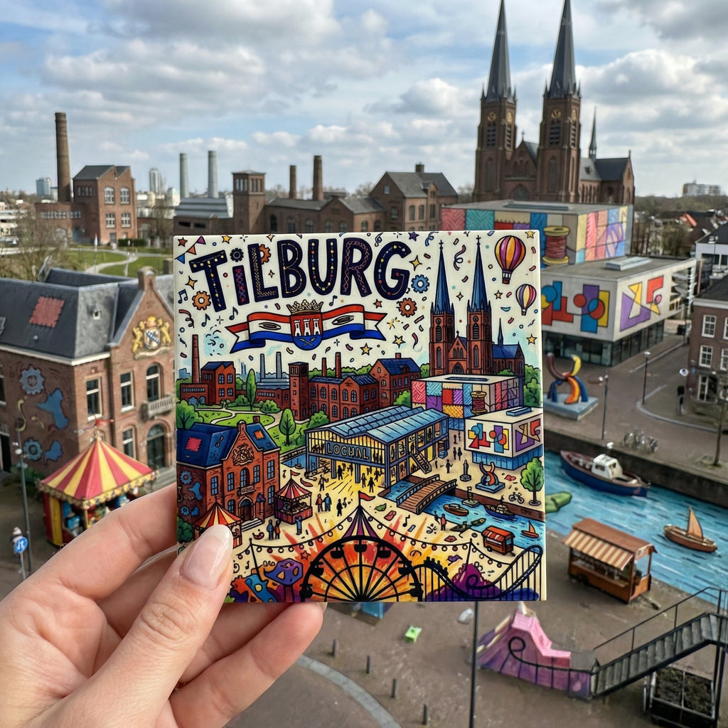 Stadstegel Tilburg Doodle Style