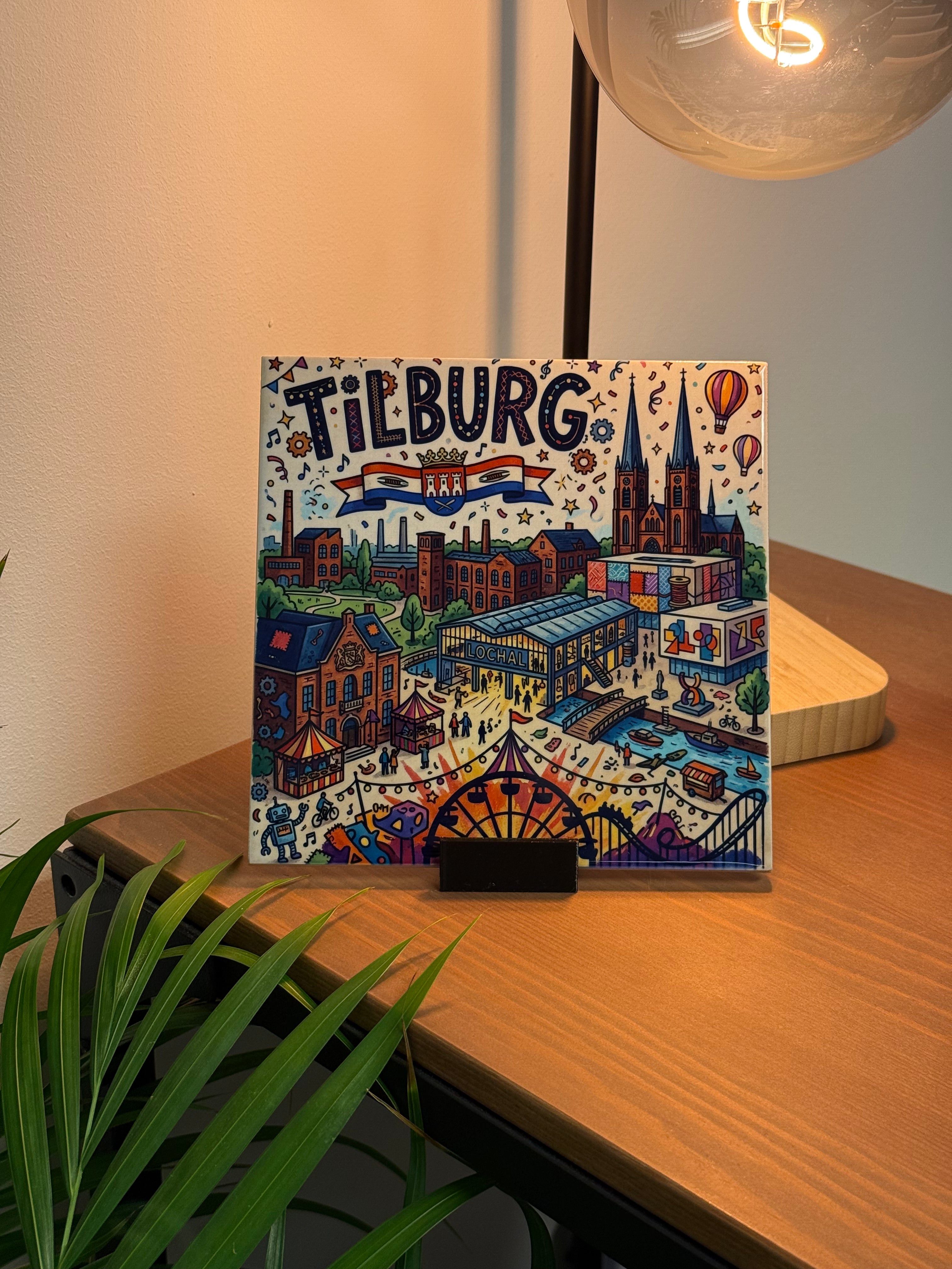 Stadstegel Tilburg Doodle Style