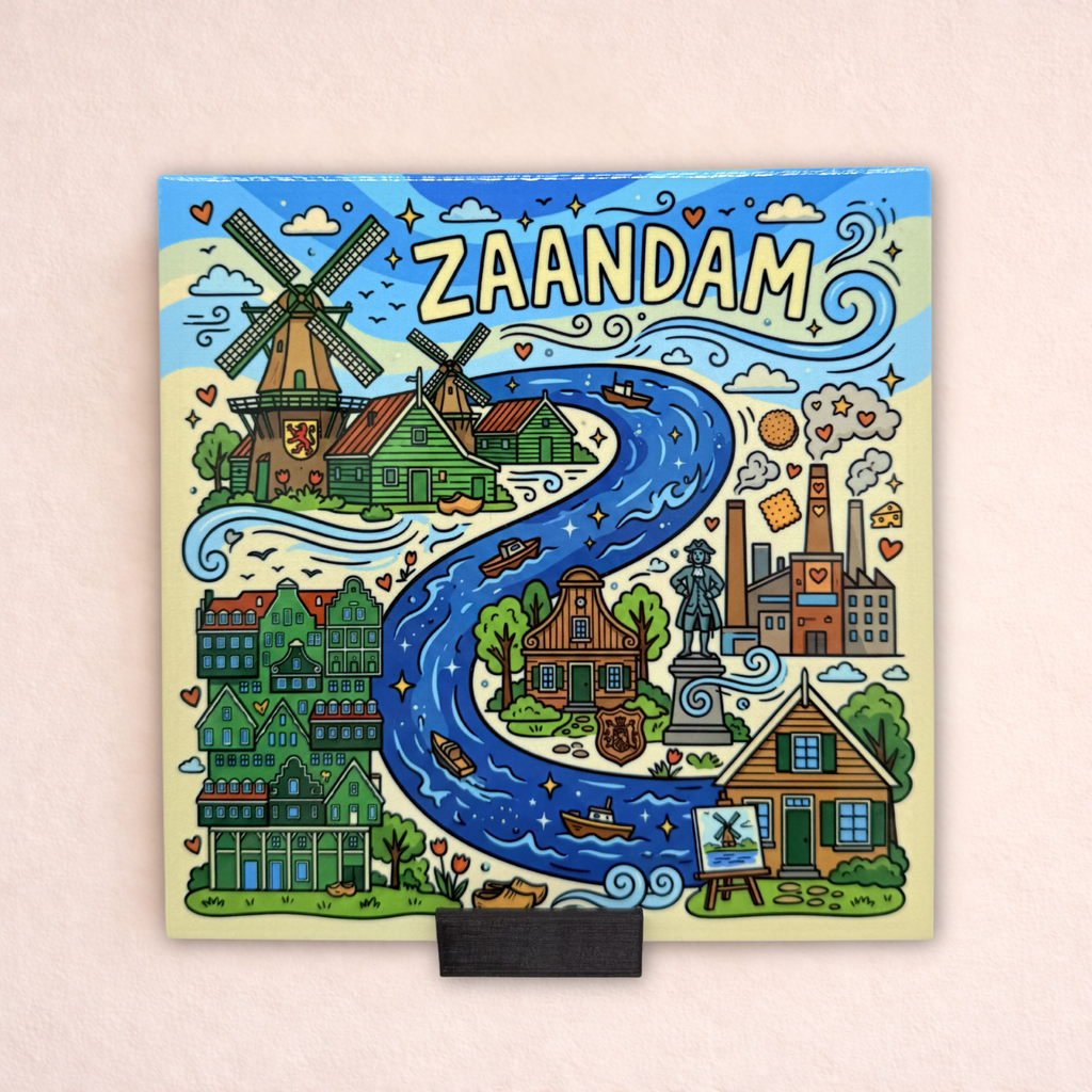 Stadstegel Zaandam Doodle Style