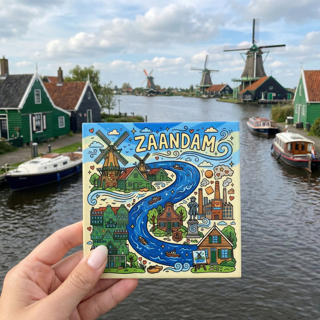 Stadstegel Zaandam Doodle Style