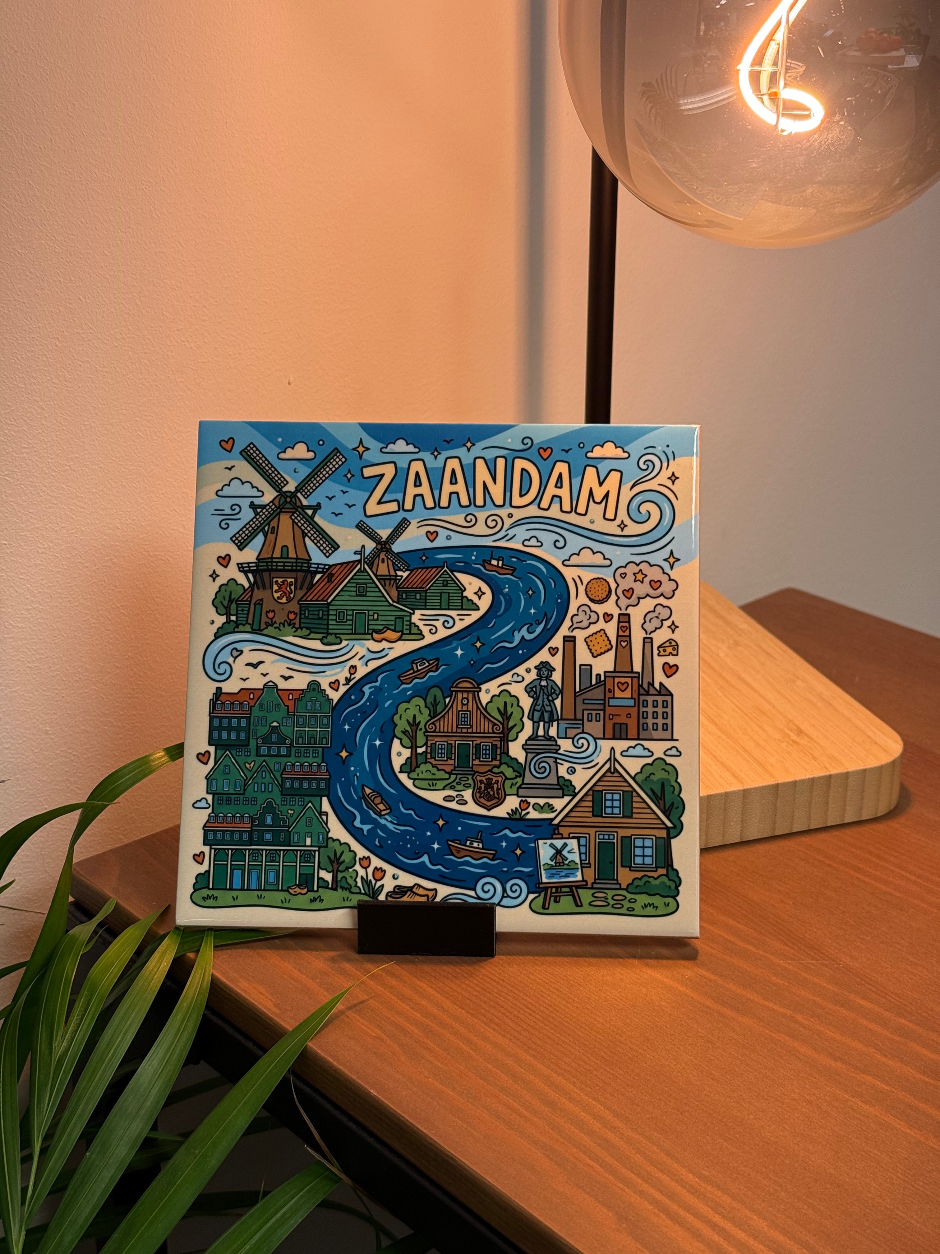 Stadstegel Zaandam Doodle Style