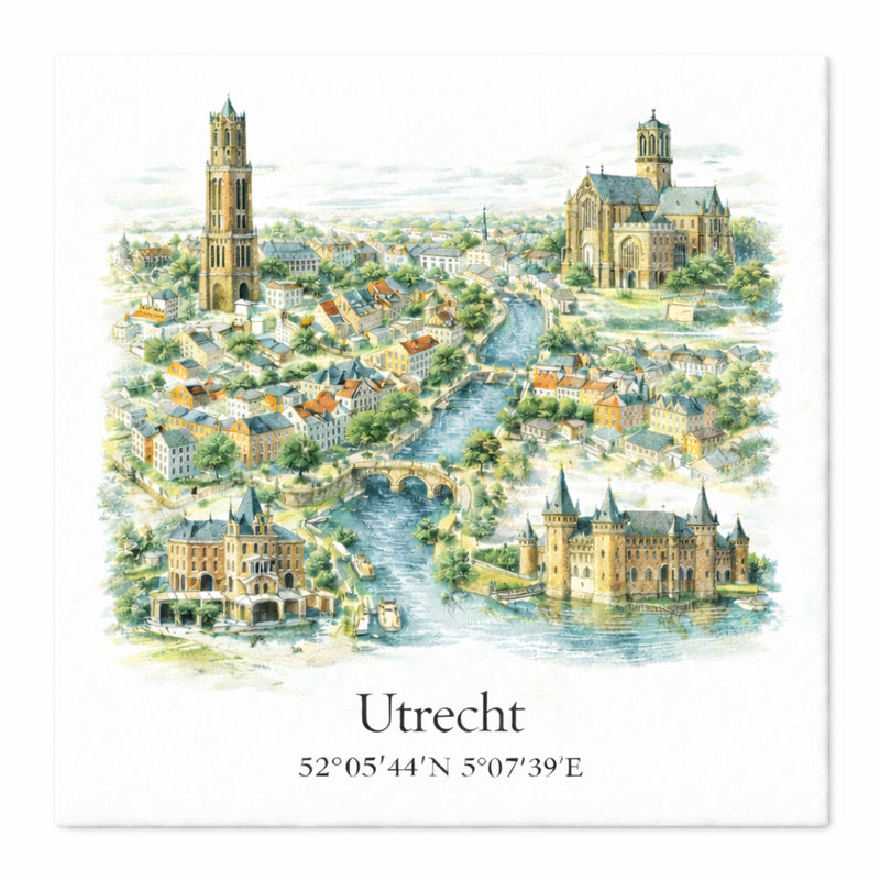 Tegeltje van Utrecht (zonder tekst)