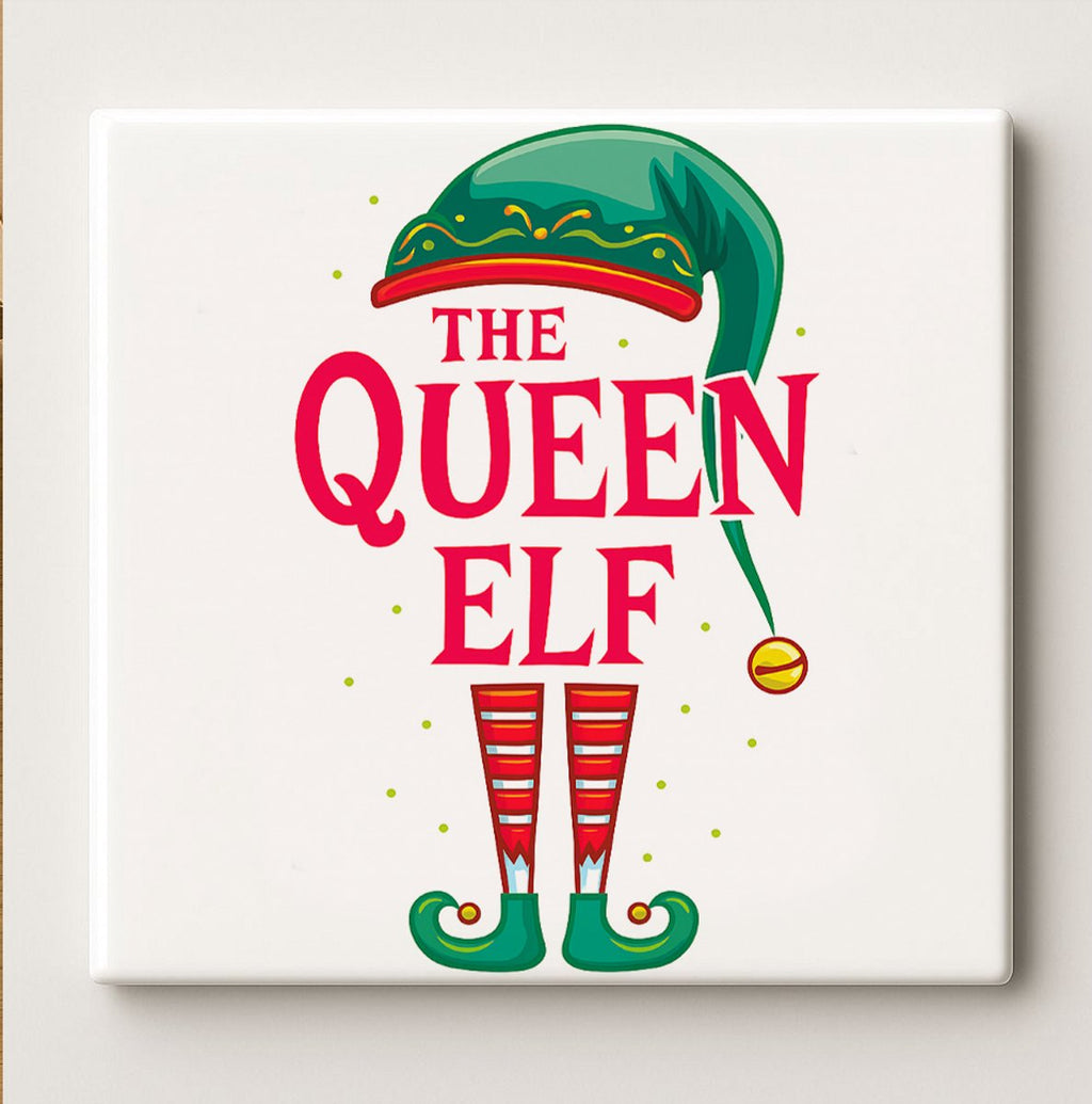 The Queen Elf Tegel – 15x15 cm Keramische Wanddecoratie